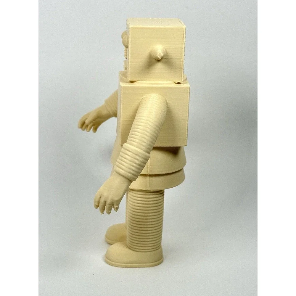 Galactic Interplanetary Space Robot Paintable Toy